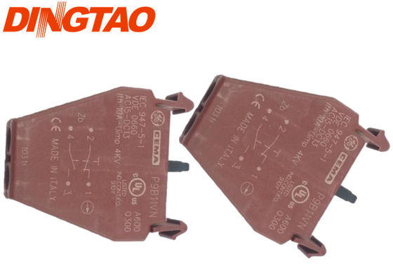 OEM S5200 GT5250 Cutter Parts 925500575 Sw Ge P9b11vn 1 Nc 1 No Contact Block